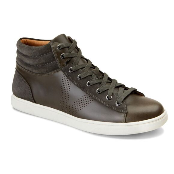 NWOB Vionic Malcom Brown High Top Orthotic Sneakers Shoes - Picture 1 of 9